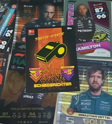 Card F1 Fórmula 1 Taktik Karte