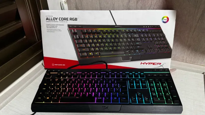 Teclado Gamer HyperX Alloy Core RGB ? Excelente Estado