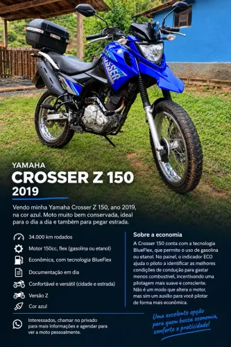 Crosser 150 2019 oportunidade