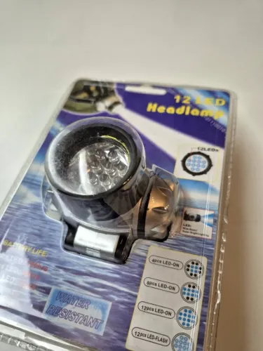 LANTERNA DE CABEÇA / CAMPING PROFISSIONAL LED