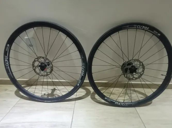 Rodas Dtswiss Freio A Disco Com Cubos Shimano Tc500