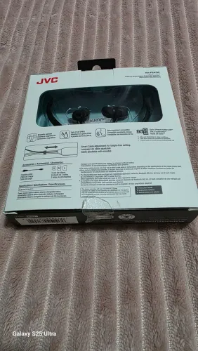 Fones de ouvido JVC  HA-FX41W Air cushion auricular com Bluetooth wireless <br>