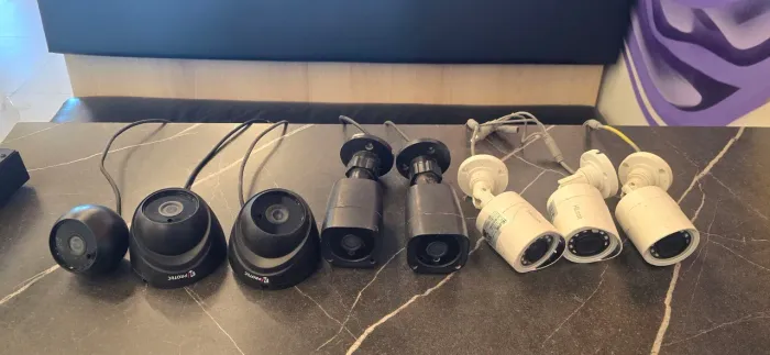 8 cameras / 2 cortinas de ar / amplificador / leia o anunciohayonik