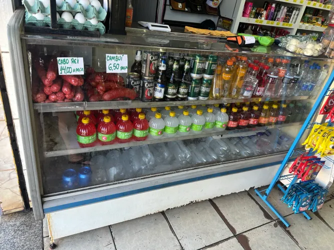 Pista fria Balcão refrigerado