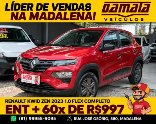Renault Kwid Zen 1.0 Flex 12V 5P Mec. 2023