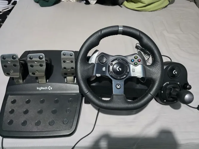 ACEITO CARTÃO (PARCELO) Volante Logitech G920 (+Câmbio) 