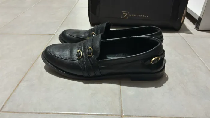 Mocassim Constance de Couro
