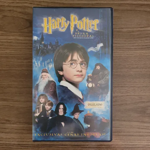 Fita VHS Harry Potter e A Pedra Filosofal - Warner Bros. - 2002