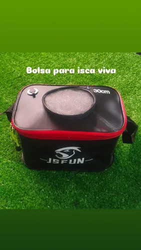Bolsa de pesca para iscas vivas nova