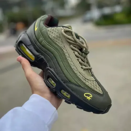 Tênis Nike Air Max 95 em colab Corteiz verde 38 ao 43