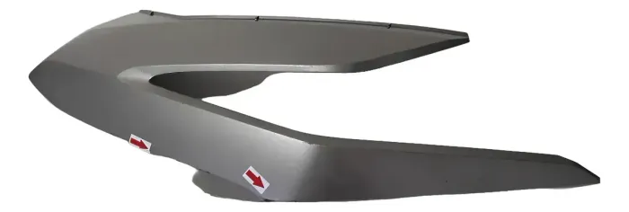 Carenagem Frontal Honda Elite 125 L/d 25/26 Detalhes 61145 Prateado