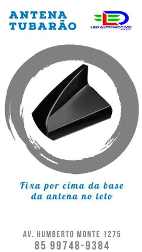 Antena Tubarão para Teto