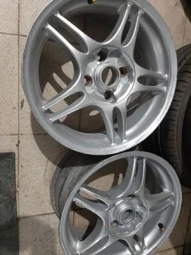 Roda aro 16 Mangels Mithos Prata Ford Ka 4X108