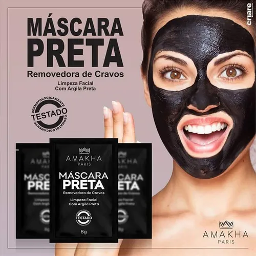 Máscara Preta Amakha Paris