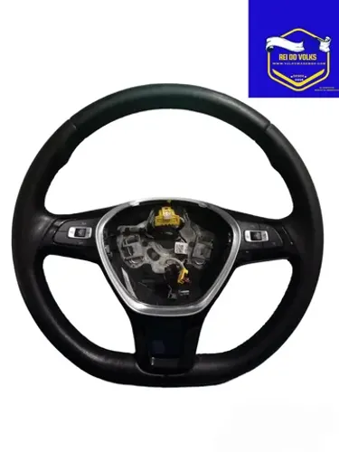 Volante original com comando para linha Volkswagen Gol, Voyage, Saveiro e Fox