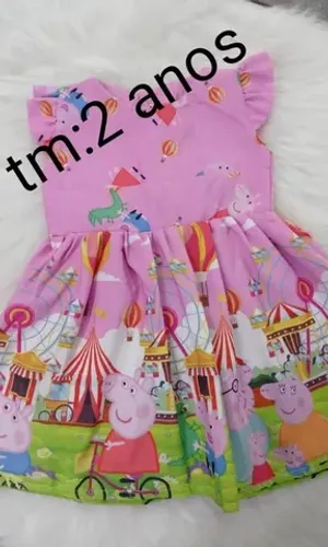 Vestidos temáticos infantis 