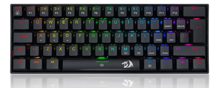 Teclado Gamer Mecânico Redragon Dragonborn K630rgb-1 Pt-br