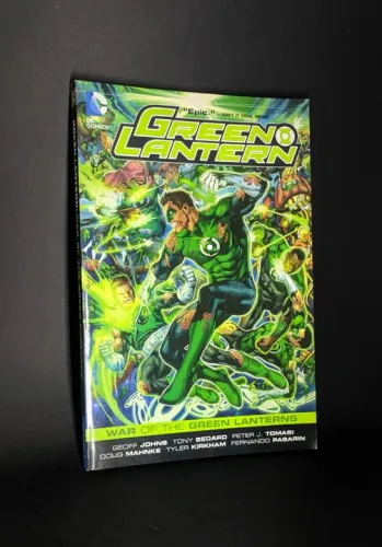 HQ War of the Green Lanterns, da DC Comics, em inglês 