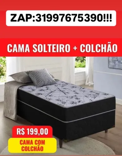 CAMA BOX SOLTEIRO 199$
