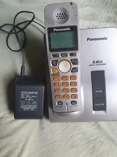 Telefone sem Fio Panasonic KX Secretaria Id Chamada