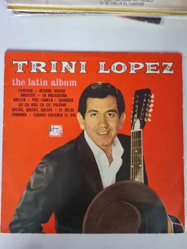 Trini Lopez - The Latin Album - Disco Vinil - LP - Usado