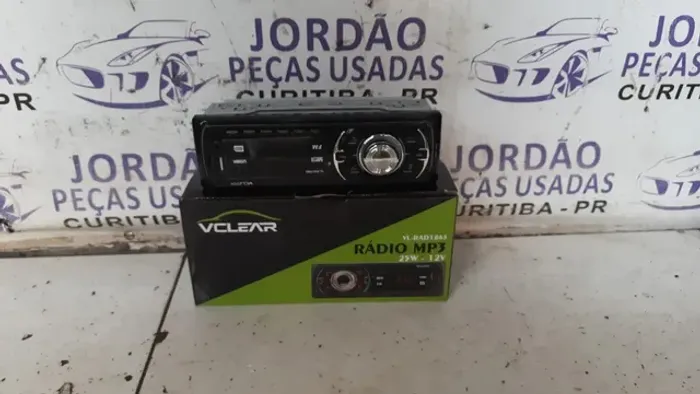 Rádio MP3 Vclear novo. 25w, 12v
