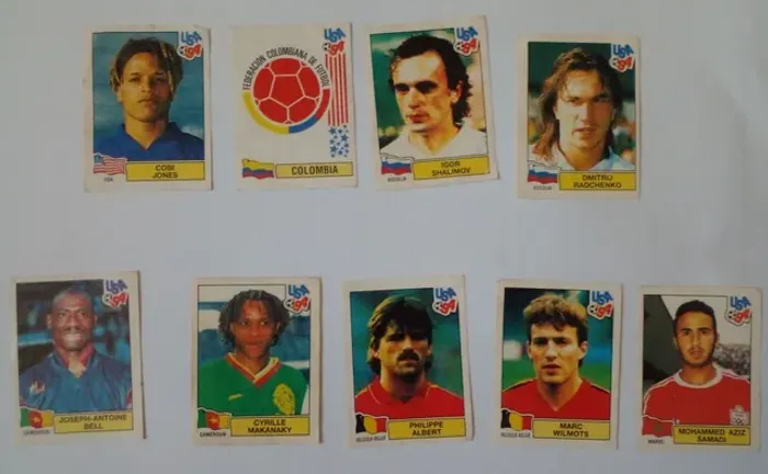 Figurinhas da Copa do Mundo de 1994