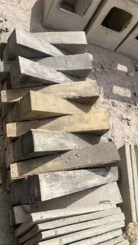 Marco de concreto para georreferenciamento