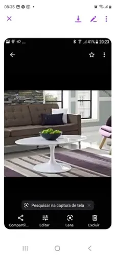 Mesa de centro tulipa