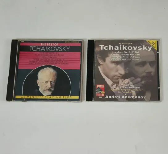 Dupla CDs Tchaikovsky Música Clássica