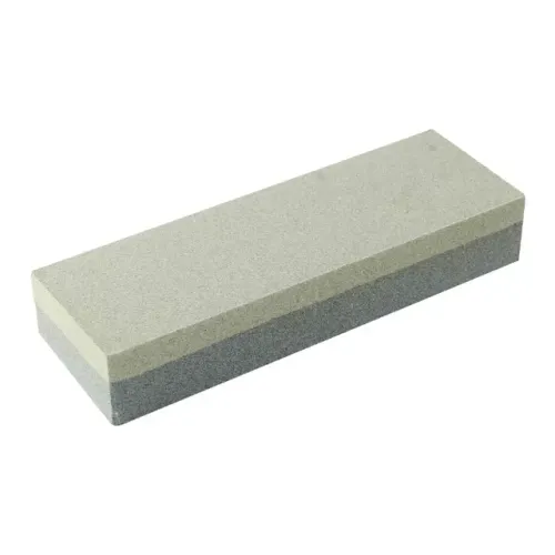 Pedra De Amolar Afiar Faca Dupla Face Retangular 6" - Fertak
