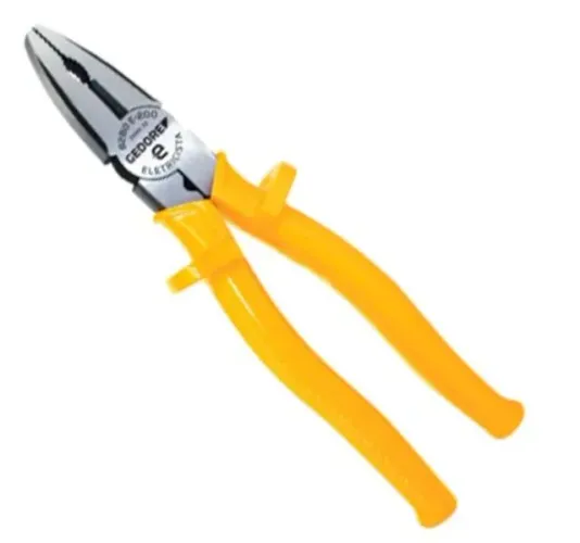 Alicate Universal Cr-V 8 Pol. para Eletricista Isolado NBR 9699. - GEDORE-8280E-200