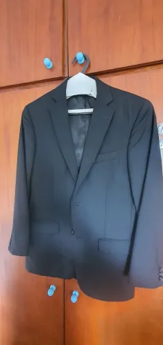 Blazer preto VR 100% lã