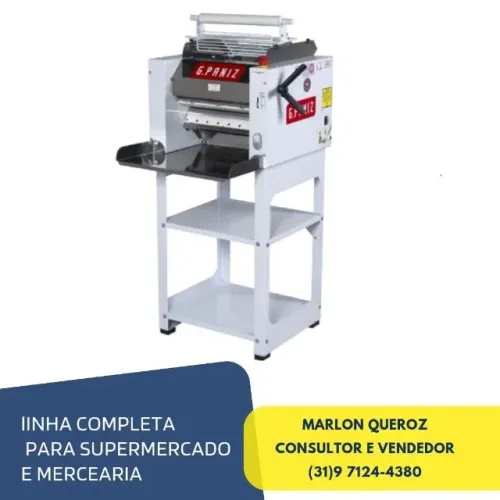 Cilindro de Padaria 39CM 7KG de Massa Novo