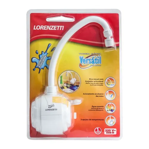 Torneira Elétrica Versátil Lorenzetti
