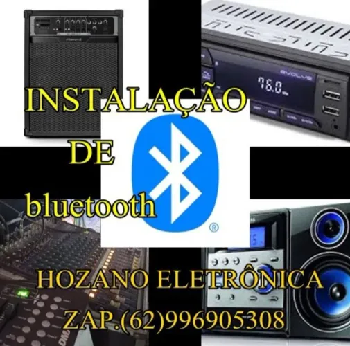 Instalação de Bluetooth em Equipamentos de Som