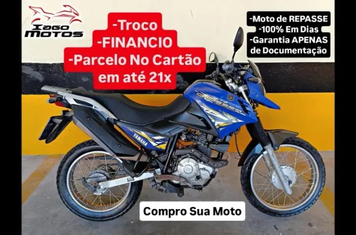 Yamaha XTZ 150 Crosser E 2017, REPASSE, ybr factor start fan fazer bros 125 160 cb xre