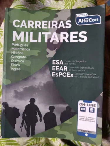 Livro Carreiras Militares - ESA, EEAR e EPCEX