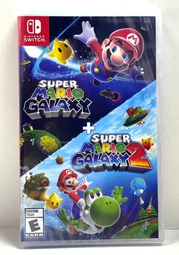 Super Mario Galaxy + Super Mario Galaxy 2 SWITCH LACRADO