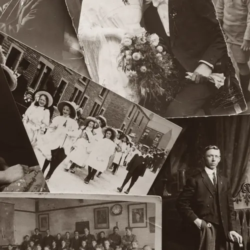 Restauramos suas fotos antigas ou danificadas