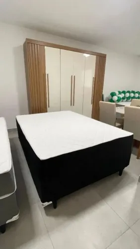 Camas De Casal Molas Ensacadas Elegantes e Confortáveis De Fábrica