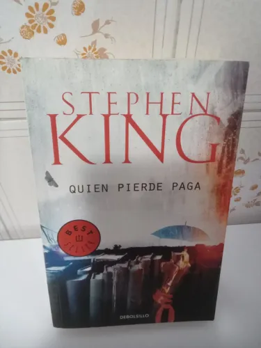 Livro raro Stephen King quien pierde paga em espanhol