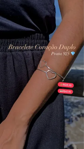 Pulseira de Prata 925 ^ Bracelete de prata 