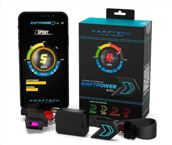 Shift Power - Linha Hyundai /Ford/ Jeep (Novo) - Chip de performace 