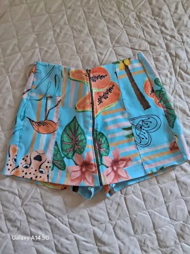 Short saia regulável M/G