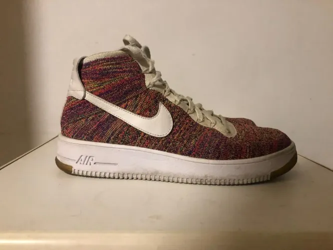 Tênis Nike air force 1 flyknit original tam 42 seminovo 