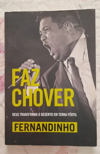 Livro usado - Livro Faz Chover - Fernandinho