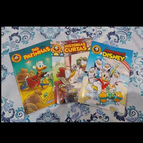 Kit revistinhas Disney