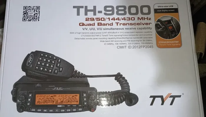 Rádio TH9800 VHF/UHF