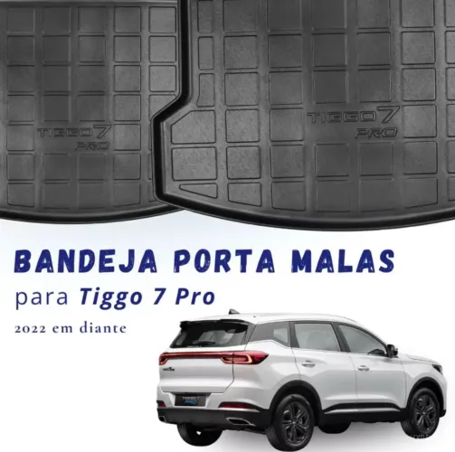 Carpete Porta Mala Compatível com Tiggo 7 pro 2022 - 2026